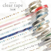 Clear Tape Flower Line - Bullet Journal | Moshi Moshi Paris