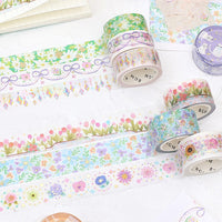 Washi Tape Flower Tale - Bullet Journal | Moshi Moshi Papeterie