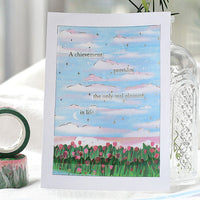 Washi Tape Oil Pastel - Pale Clouds | Moshi Moshi Paris