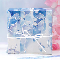 Washi Tape Watercolor Flower - Hydrangea