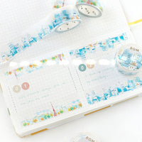 Washi Tape Watercolor Town - Scrapbooking | Moshi Moshi Paris