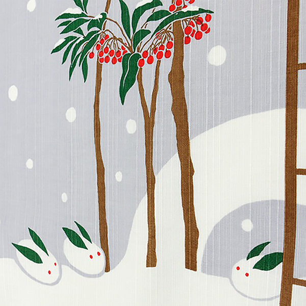 Furoshiki Japan - Manryo & Snow Rabbit | Moshi Moshi Paris 1er