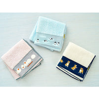 Serviette Molletonnée Shiba - Made in Japan | Moshi Moshi Paris