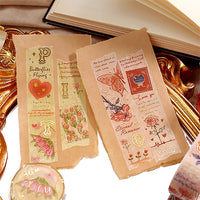 Washi Tape Japonais - Garden White | Moshi Moshi Papeterie