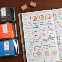 Tampon Stamp Marche - Clock 24 Hours | Moshi Moshi Paris