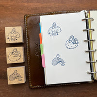 Tampon Stamp Marche - Merle Chan Coffee | Moshi Moshi Paris
