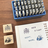 Tampon Stamp Marche - Marle Chan Painting | Moshi Moshi Paris