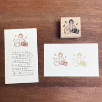 Tampon Stamp Marche - Marle Chan Autumn Journey | Moshi Moshi