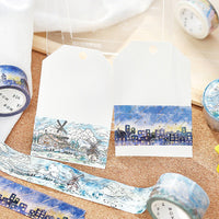Washi Tape Windmill Valley - Bullet Journal | Moshi Moshi Paris