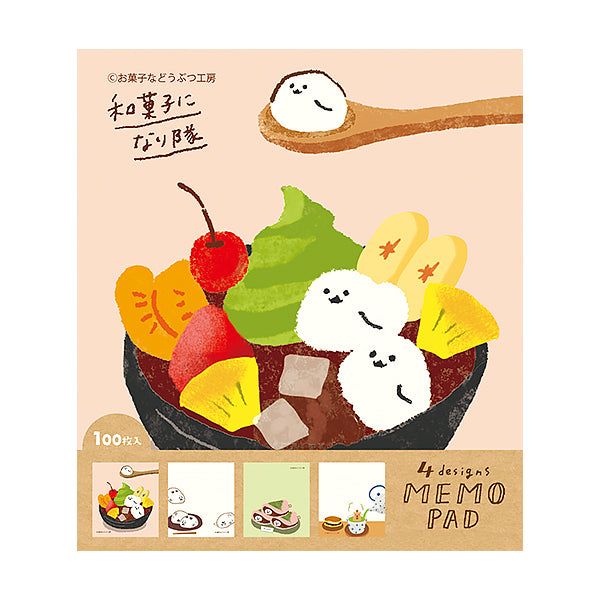 Mémo Pad Sweets Fruit - Kawaii | Moshi Moshi Papeterie Japonaise