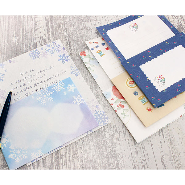 Papier Lettre & Enveloppe Lapin - Papeterie Kawaii | Moshi Moshi Paris
