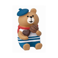Mini Figurine Kuma Chocolate - Déco Japonaise | Moshi Moshi Paris