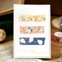 Washi Tape Rabbit - 3 O'Clock Snack | Moshi Moshi Papeterie