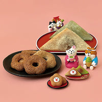 Mini Figurine Shiba - Matcha Ice Cream | Moshi Moshi Paris Japan