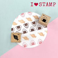 Tampon I Love Stamp - Onigiri | Moshi Moshi Papeterie