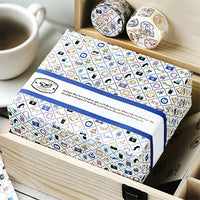 Washi Tape World Cafe Travel - Mini Pattern