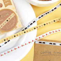 Washi Tape Life Foil Stamping - Tea Time | Moshi Moshi Paris