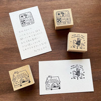 Tampon Stamp Marche - Time For A Break | Moshi Moshi Papeterie