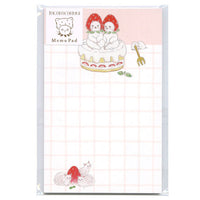 Memo Pad Lapin Usagi Motoko - Snack | Moshi Moshi Papeterie