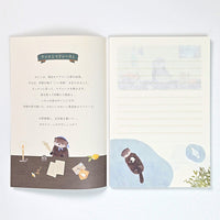 Carnet Papier Lettre Story - Sea Otter | Moshi Moshi Paris