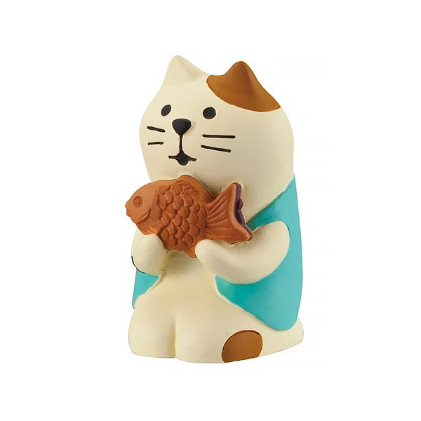 Mini Figurine Chat Taiyaki - Déco Japonaise | Moshi Moshi Paris