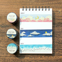 Clear Tape Landscape - Canvas Dawn | Moshi Moshi Papeterie