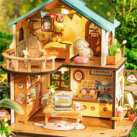 Rolife Puppy's Cozy Villa - Maison Miniature, 230pcs