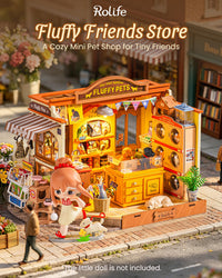 Rolife Fluffy Friends Hub - Maison Miniature | Moshi Moshi Paris