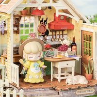 Rolife Sunlit Farmhouse Kitchen - Maison Miniature | Moshi Moshi Paris