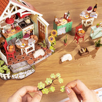 Rolife Sunlit Farmhouse Kitchen - Maison Miniature | Moshi Moshi Paris