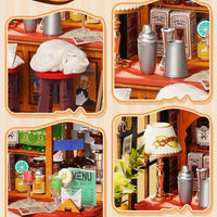 Rolife Tipsy Cat Bar - Maison Miniature | Moshi Moshi Paris