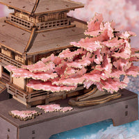 Rowood Sakura Pavillon - Puzzle 3D | Moshi Moshi Paris