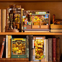 Rolife Nostalgic Corner Shop - DIY Book Nook | Moshi Moshi Paris
