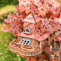 Rowood Sakura Tree House - Puzzle 3D | Moshi Moshi Paris