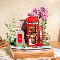 Rowood Blossom Book Booth - Puzzle 3D | Moshi Moshi Paris