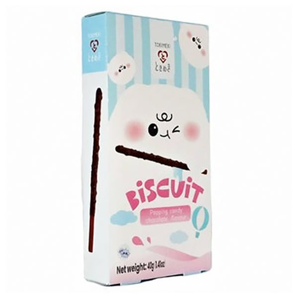 Tokimeki Biscuit Stick - Popping Candy Chocolat | Moshi Moshi Paris