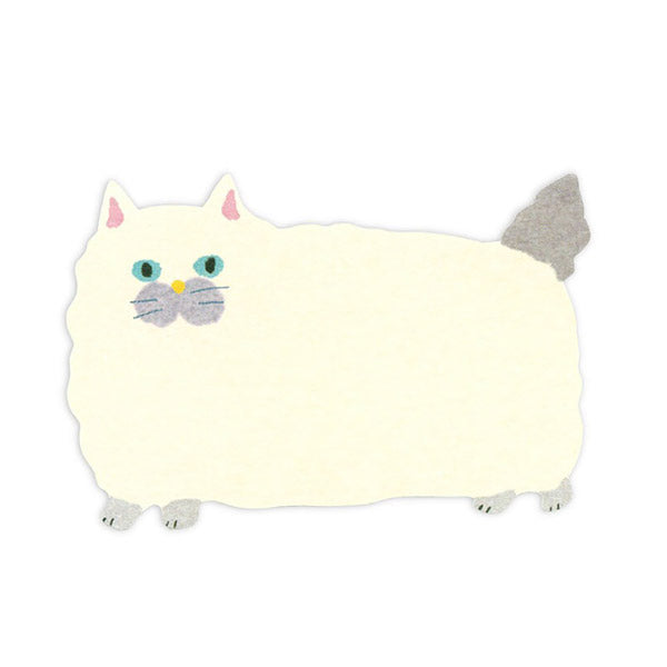 Mini Carte Enveloppe Chat Fluffy - Kawaii | Moshi Moshi Paris Japan