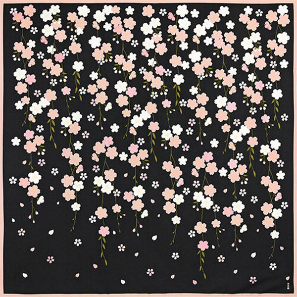 Furoshiki Cherry Blossom At Night - Made in Japan | Moshi Moshi Paris