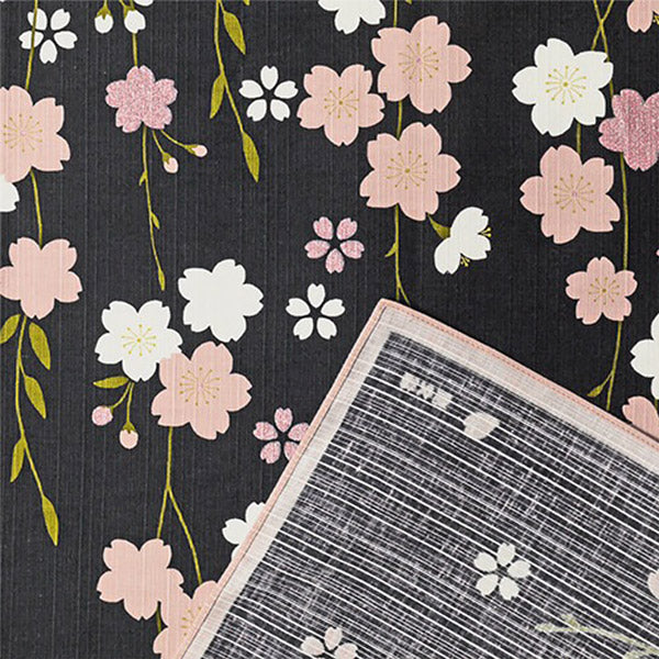 Furoshiki Cherry Blossom At Night - Emballage Cadeaux | Moshi Moshi 