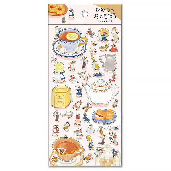 Stickers Japonais Secret - Tea Time | Moshi Moshi Paris