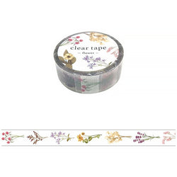 Clear Tape Flower - Bullet Journal | Moshi Moshi Paris
