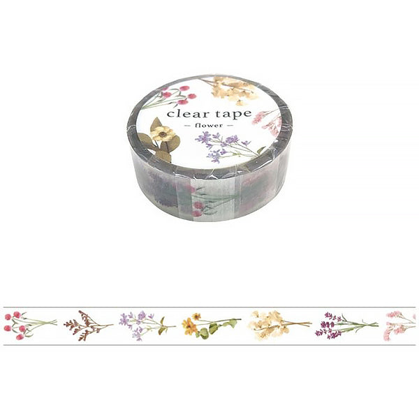 Clear Tape Flower - Bullet Journal | Moshi Moshi Paris