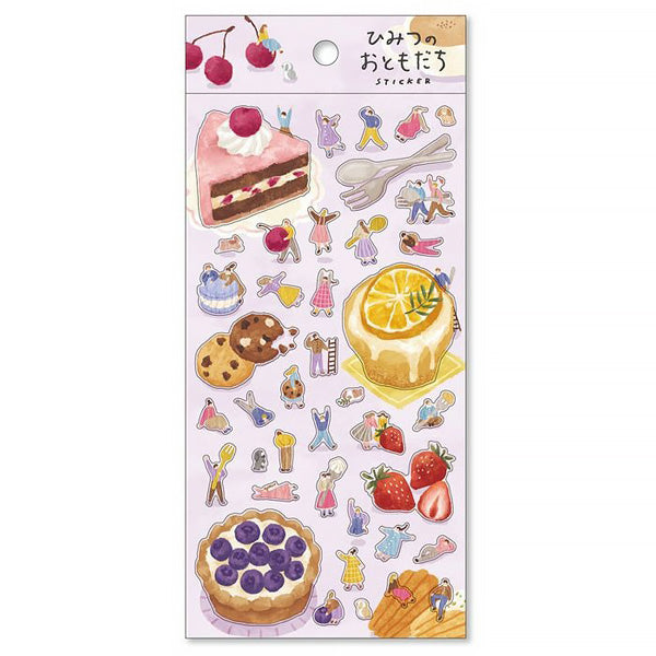 Stickers Japonais Secret - Sweets | Moshi Moshi Bullet Journal