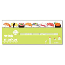 Marque Page Sticker - Sushi Sushi | Moshi Moshi Papeterie