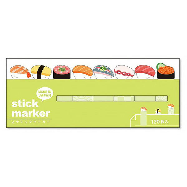 Marque Page Sticker - Sushi Sushi | Moshi Moshi Papeterie