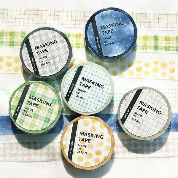 Washi Tape Japonais - Pattern Sky | Moshi Moshi Papeterie