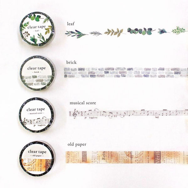 Clear Tape Brick - Bullet Journal | Moshi Moshi Papeterie