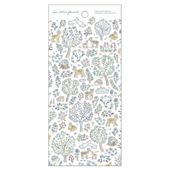 Stickers In The Forest - Deer | Moshi Moshi Papeterie