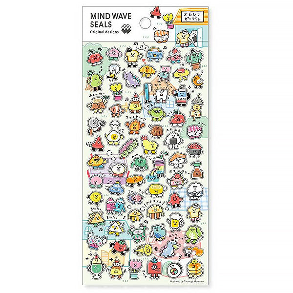 Stickers Chima - Okashina People | Moshi Moshi Papeterie