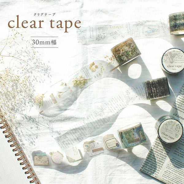 Clear Tape Landscape - Letter | Moshi Moshi Papeterie 